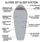 Argali Alpine 20 Degree Sleeping Bag