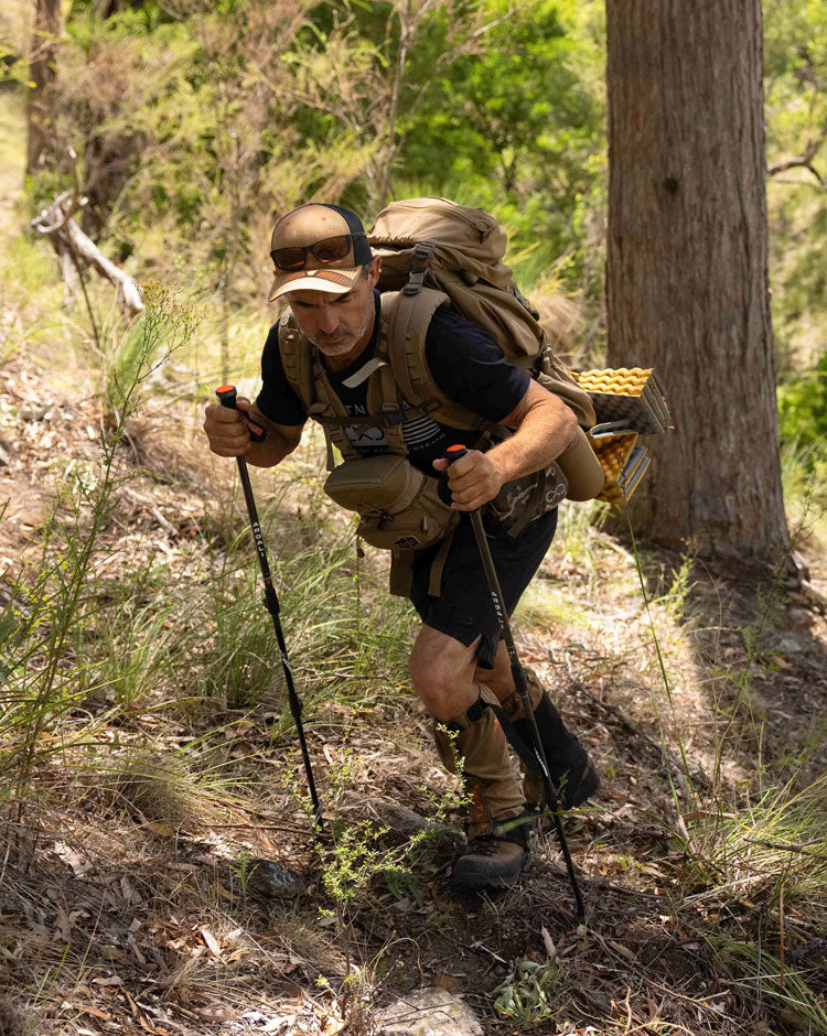 Durable hunting boots for rugged terrain